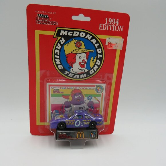 Set 4 Vintage McDonalds Racing Champions 1994 Die Cast Cars Original Packaging - Picture 12 of 16